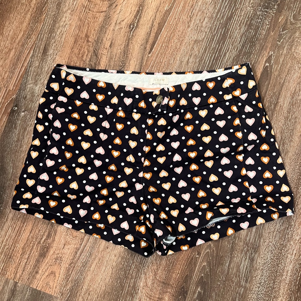 J. Crew Heart Shorts